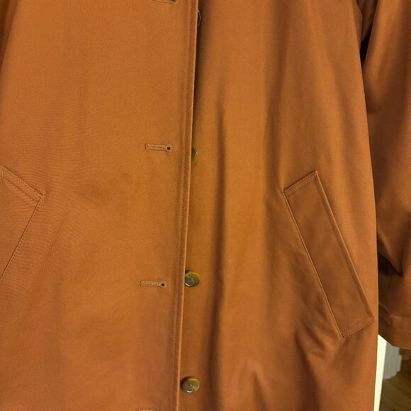Everlane Cocoa Brown Mac Coat - Size 16 - Picture 7 of 15